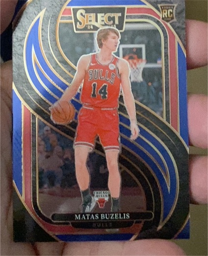 2024-25 Panini Select Premier Level #166 Matas Buzelis — front