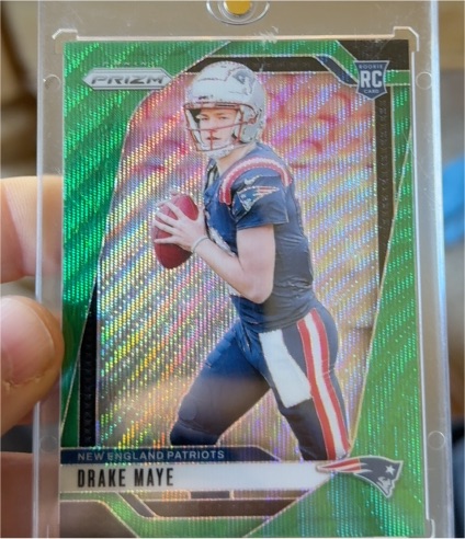 2024 Panini Prizm #329 Drake Maye — front