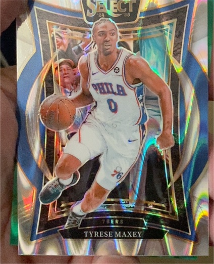 2024-25 Panini Select Concourse #20 Tyrese Maxey — front