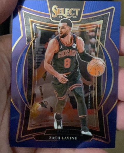 2024-25 Panini Select #10 Zach LaVine — front