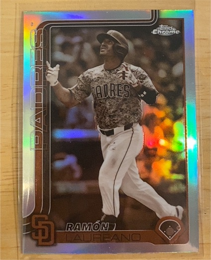 2025 Topps Chrome Update Sepia #USC144 Ramón Laureano — front