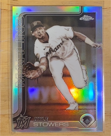 2025 Topps Chrome #Marlins Kyle Stowers — front