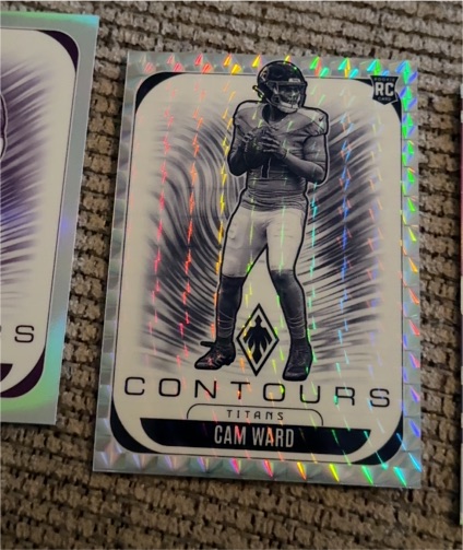 2025 Panini Phoenix Contours #31 Cam Ward — front