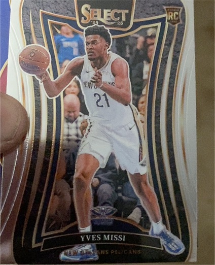 2024-25 Panini Select #368 Yves Missi — front