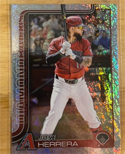 2025 Topps Update #US272 Jose Herrera — front