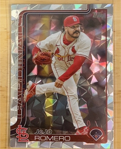 2025 Topps Diamante Foil JoJo Romero — front