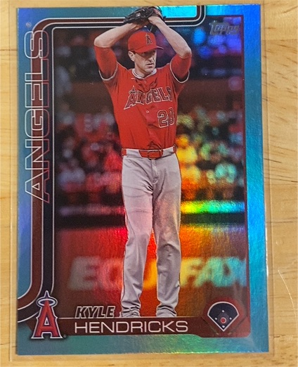 2025 Topps Update #US136 Kyle Hendricks — front