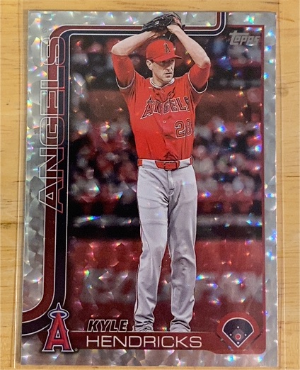 2025 Topps Update #US136 Kyle Hendricks — front