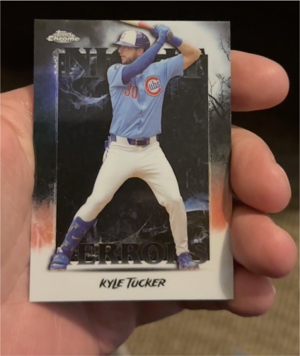 2025 Topps Chrome Update #NT-14 Kyle Tucker Night Terrors — front