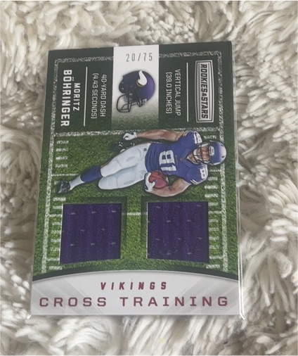 2016 Panini Rookies & Stars Cross Training Moritz Böhringer #N/A — front