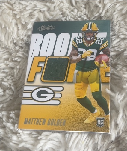 2025 Panini Absolute #RF-MGN Matthew Golden — front