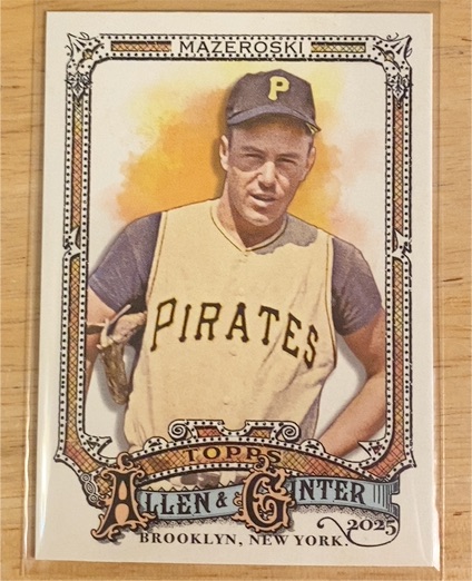 2025 Topps Allen & Ginter #326 Bill Mazeroski — front
