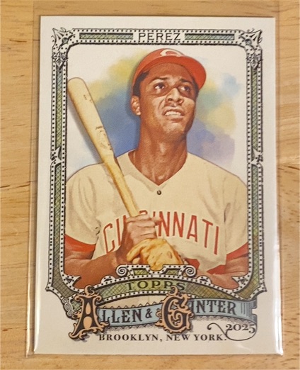 2025 Topps Allen & Ginter #314 Tony Perez — front