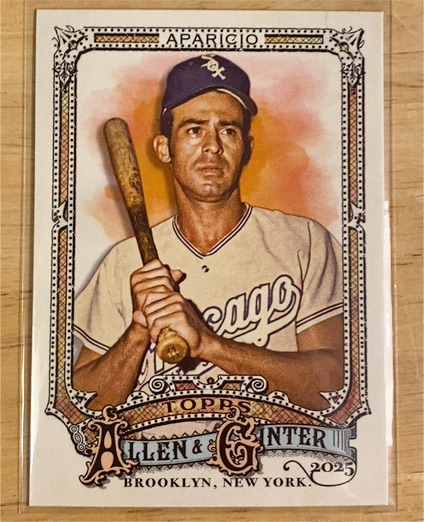 2025 Topps Allen & Ginter #322 Luis Aparicio — front