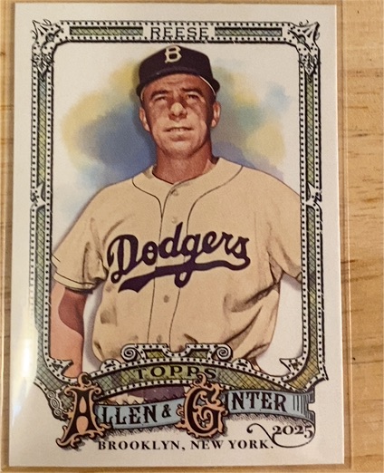 2025 Topps Allen & Ginter #340 Pee Wee Reese — front