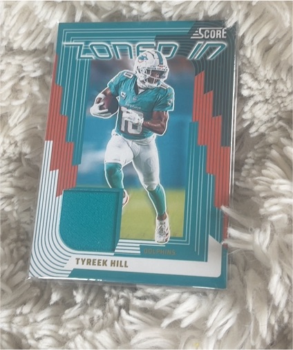 2025 Panini Score #ZON-THL Tyreek Hill — front