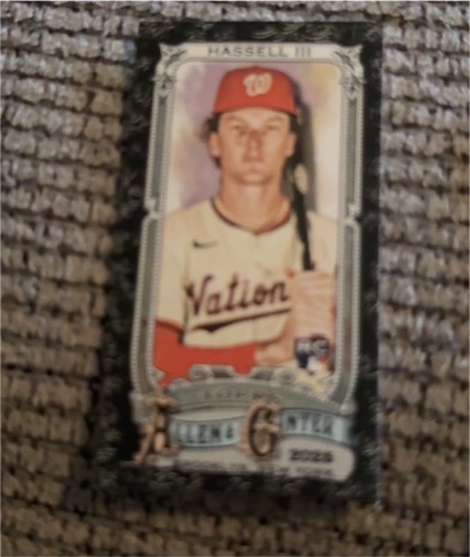 2025 Topps Allen & Ginter #164 Robert Hassell III — front