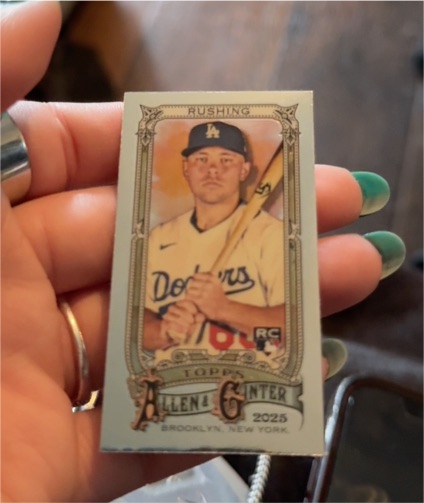 2025 Topps Allen & Ginter #200 Dalton Rushing — front