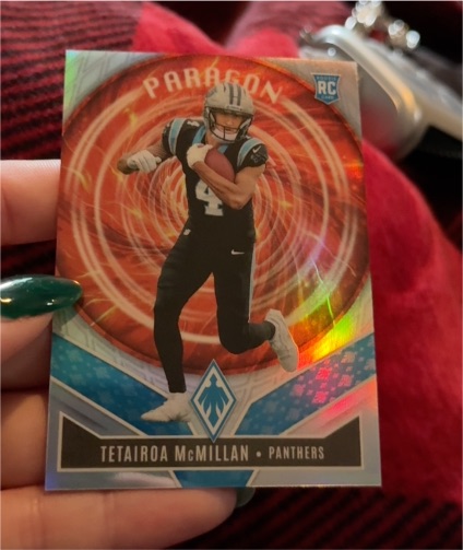2025 Panini Phoenix #16 Tetairoa McMillan Paragon Rookie — front