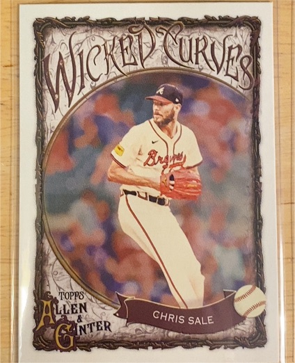 2025 Topps Allen & Ginter #WC-16 Chris Sale — front