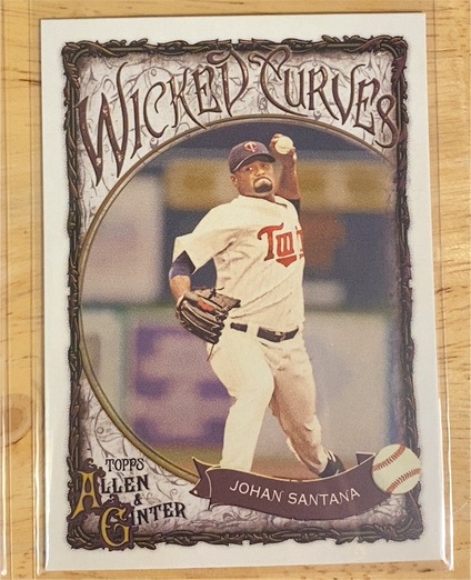 2025 Topps Allen & Ginter #WC-13 Johan Santana — front