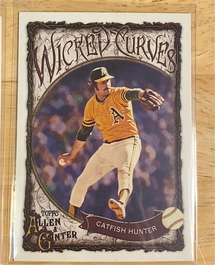2025 Topps Allen & Ginter #WC-30 Catfish Hunter — front