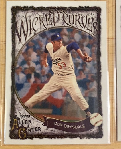 2025 Topps Allen & Ginter #WC-35 Don Drysdale Wicked Curves — front