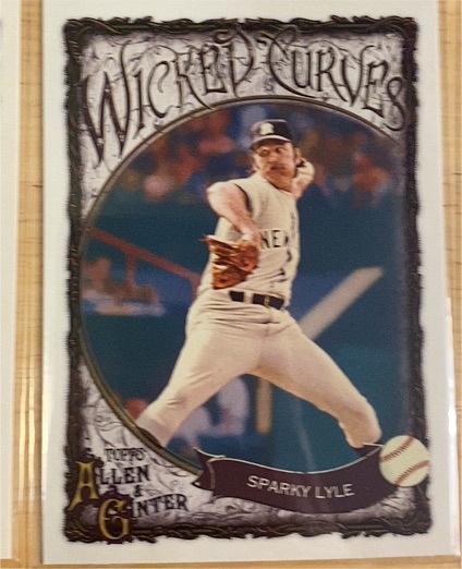 2025 Topps Allen & Ginter #WC-32 Sparky Lyle Wicked Curves — front