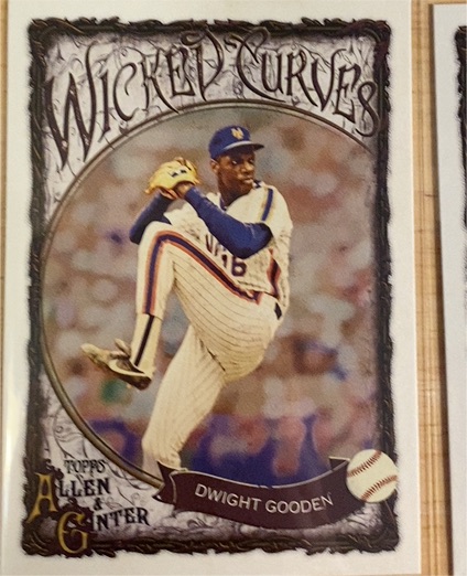 2025 Topps Allen & Ginter #WC-1 Dwight Gooden Wicked Curves — front