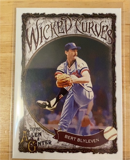 2025 Topps Allen & Ginter #WC-2 Bert Blyleven Wicked Curves — front