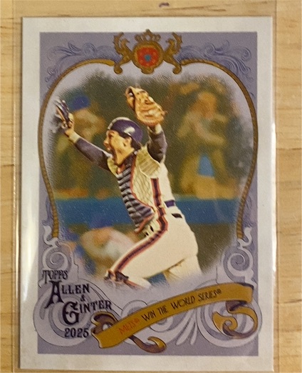 2025 Topps Allen & Ginter #SV-30 Gary Carter Sweet Victory — front
