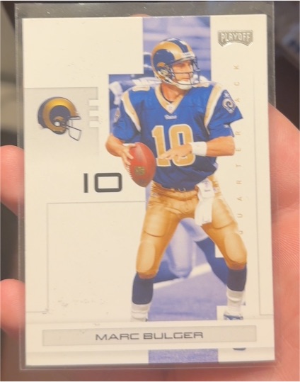 2007 Playoff Football #91 Marc Bulger — front