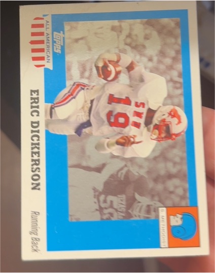 1986 Topps All American #41 Eric Dickerson — front