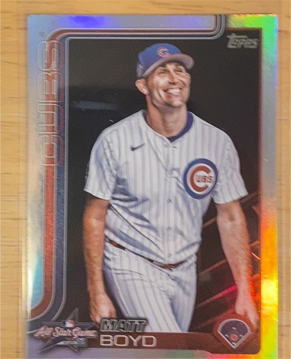 2025 Topps Update #ASG-37 Matt Boyd 2025 All-Star Game — front