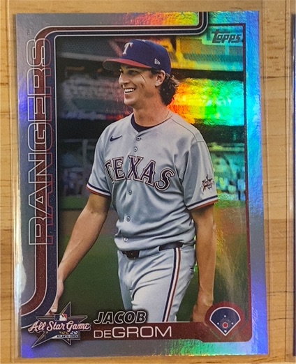 2025 Topps Update #ASG-36 Jacob deGrom — front