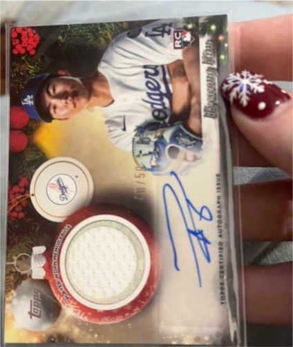 2025 Topps Holiday #PR-RS Roki Sasaki — front