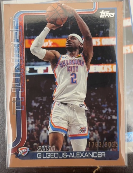 2025-26 Topps #115 Shai Gilgeous-Alexander — front
