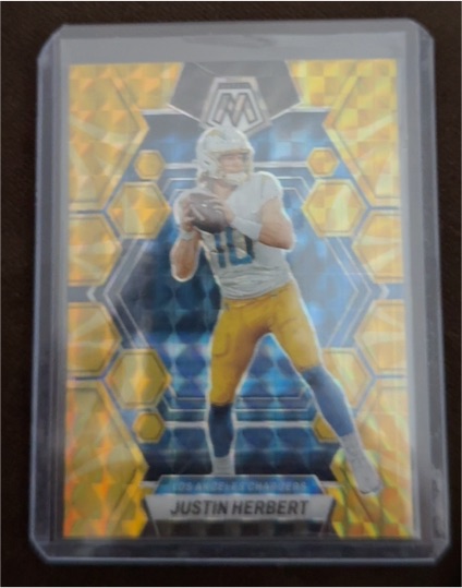 2023 Panini Mosaic #127 Justin Herbert — front