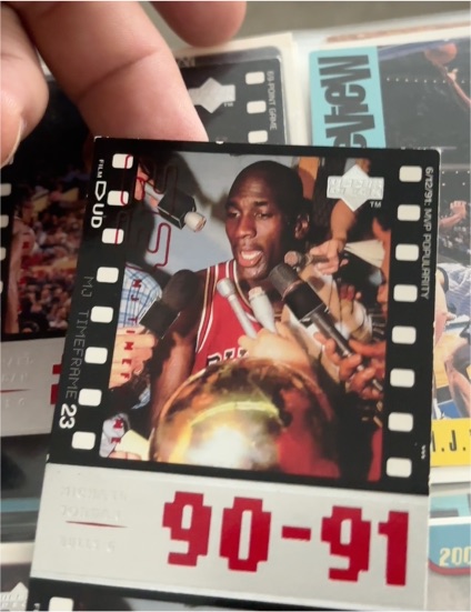 1998 Upper Deck Michael Jordan Living Legend #50 Michael Jordan — front