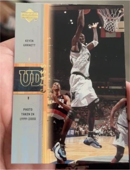 2001-02 Upper Deck UD Class #C7 Kevin Garnett — front