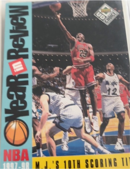 1998-99 Upper Deck UD Choice #189 Michael Jordan — front