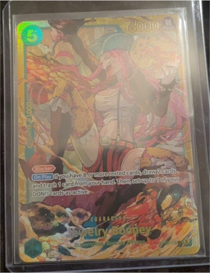 2025 One Piece TCG OP12-118 Jewelry Bonney Legacy of the Master — front