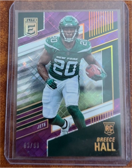 2022 Donruss Elite #108 Breece Hall — front