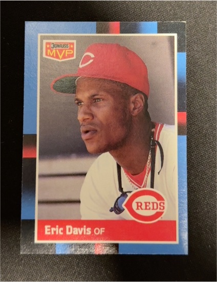 1988 Donruss MVP #BC-2 Eric Davis — front