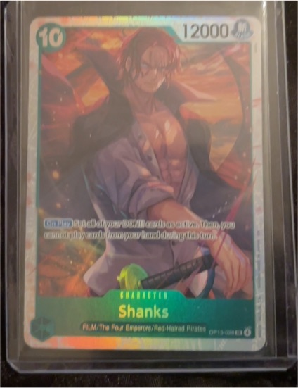 2025 One Piece TCG OP13-028 Shanks — front
