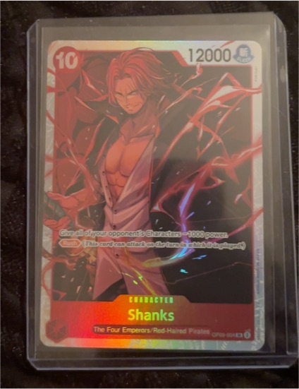 One Piece Card Game OP09-004 Shanks — front