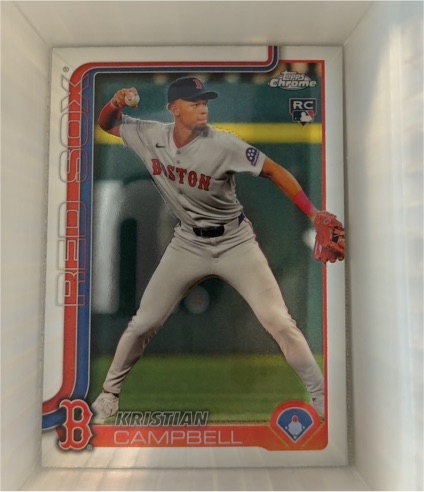 2025 Topps Chrome #171 Kristian Campbell — front