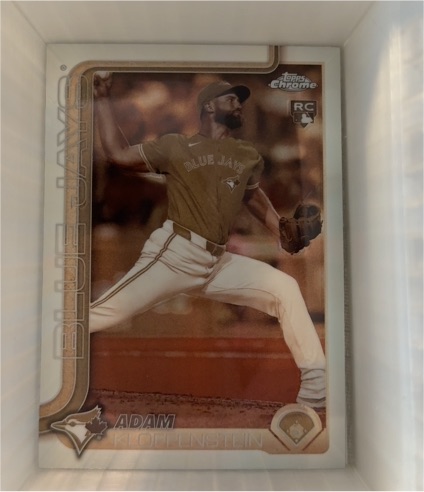 2025 Topps Chrome #47 Adam Kloffenstein Sepia Refractor — front