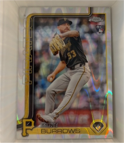 2025 Topps Chrome #78 Mike Burrows — front