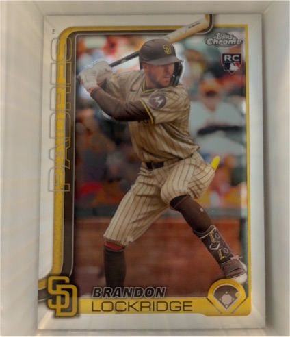 2025 Topps Chrome #106 Brandon Lockridge — front